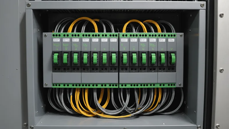 Modbus TCP industrial field protocol on factory floor